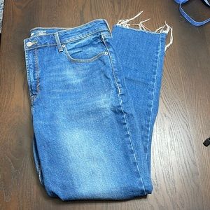 Power Street high-rise Old Navy jeans slim pockets